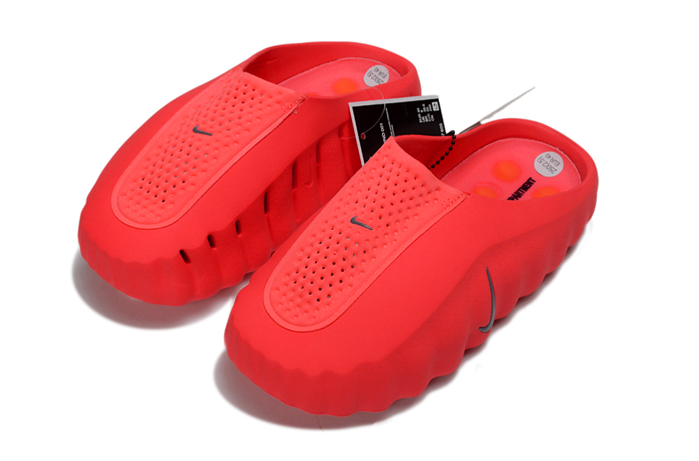 Nike Mind 001 Massage Slides – Unisex Comfort Recovery Sandals (Turquoise/Aqua) -Red