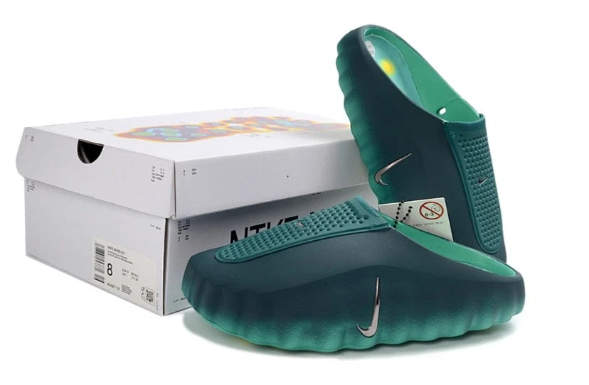 Nike Mind 001 Massage Slides – Unisex Comfort Recovery Sandals (Turquoise/Aqua)